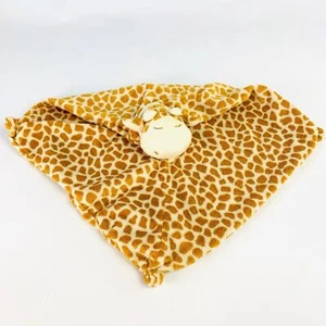 Angel Dear Lovey Security Blanket Plush Brown Giraffe Lovie - Picture 1 of 5