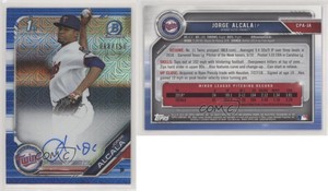 2019 Bowman Chrome Prospects HTA Choice Refractor /150 Jorge Alcala #CPA-JA Auto