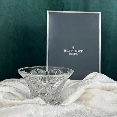 Vintage Clear Crystal Cut Crystal Waterford Celebration 6" Bowl - Image 1 of 4