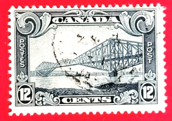 Canada Stamp 156 "Quebec Bridge" Used - Изображение 1 из 1