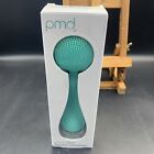 PMD Clean Smart Facial Cleansing Device Silicone Teal Blue Green Battery New