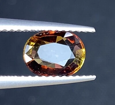 1.12cts Nice Color Natural Fire Sparkling Multicolor Tourmaline Loose Gemstone - Image 1 of 3