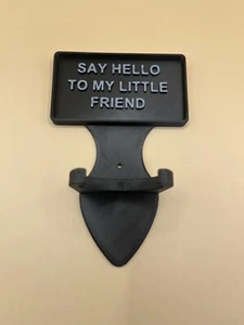 Baseball Bat Holder Vertical Wall Mount Rack Hanger Display Quick Grab Security - Picture 1 of 2