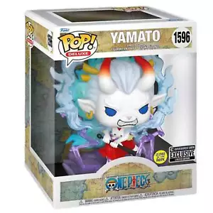 One Piece #1596 Yamato GITD Exclusive Funko Pop Deluxe - Picture 1 of 3
