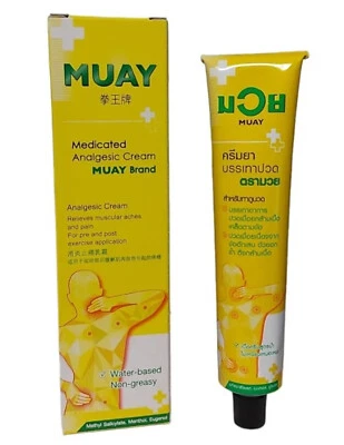 UNBRAND Muay Thai Analgesic Creme " Namman - 100g - Massage, Judo, Training, Boxen