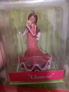 Department 56 Glitter Girls ~ "Glamour" ~ 3 1/2" Christmas Tree Ornament - Picture 1 of 6