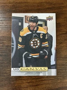 2019-20 Upper Deck UD Canvas #C6 Zdeno Chara Boston Bruins - Picture 1 of 2