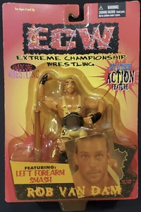 Rob Van Dam ECW OSFTM Series 1 Wrestling Figure 1999 NEW SEALED WWF WCW AEW WWE - Picture 1 of 2