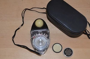 Sekonic Studio S Ambient light Exposure Meter w/ screens Photodisk Case Japan - Bild 1 von 12