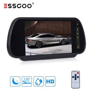 7 Zoll TFT LCD Monitor INNENSPIEGEL Rückspiegel Auto KFZ LKW für Rückfahrkamera - Bild 1 von 12
