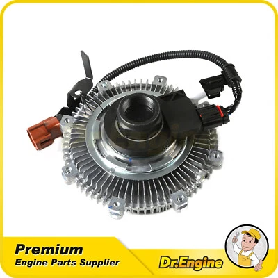 Ventilador de refrigeração elétrico embreagem ajuste 07-08 Ford Expedition F-150 Lincoln Navigator - Imagem 1 de 4