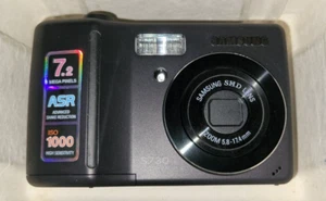 Samsung Digimax S730 7.2 MP Digital Camera - Black - Picture 1 of 4