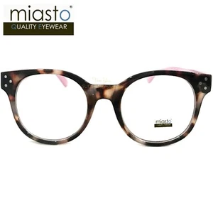 GAFAS DE LECTURA GRANDES REDONDAS/CUADRADAS MIASTO PREPPY + 2,00 PÚRPURA Y TORTUGA (GRANDES) - Imagen 1 de 2