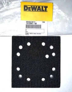 Lijadora original de gancho y bucle base almohadilla de respaldo Dewalt empuñadura de palma D26441 - Imagen 1 de 4