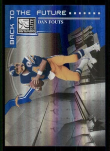 2007 Donruss Elite Back to the Future Blue #6 Dan Fouts/Philip Rivers /400 - Picture 1 of 2