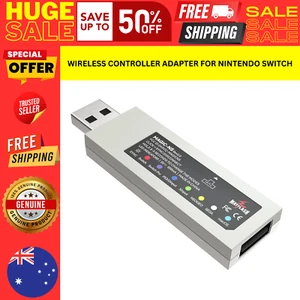 Mayflash Magic-ns Wireless Controller Adapter For Nintendo Switch NEW AU - Picture 1 of 8