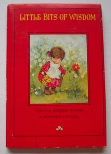 Little Bits of Wisdom Dean Walley / Thelma Christenson Hallmark gift book 1967 - Picture 1 of 11