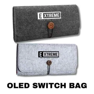 Bolsa de viaje portátil - Nintendo Switch OLED Estuche de transporte Bolsa de fieltro Bolsa de almacenamiento - Imagen 1 de 16