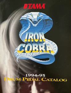 Original 1994/1995 Tama Iron Cobra Drum Pedal 6 Page 8.5"x11" Color Catalog - Picture 1 of 1