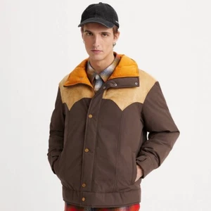 Herren XL 🔥 LEVIS WEBSTER WESTERN GEFÜTTERTE JACKE A56330002 braun warm $ 200 - Bild 1 von 10