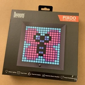 Divoom Pixoo-16 Pixel Art LED Sign - 16x16, App Control, Clock, Gaming Room - Picture 1 of 4