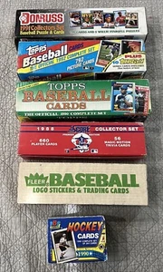 Sports Cards In Boxes Baseball Cards 2000+ Cards Included 6 Boxes - Picture 1 of 19