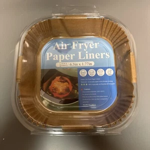Air Fryer Parchment Paper, Oil-absorbing And Non-stick NEW 100 PC - Picture 1 of 2
