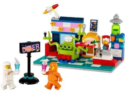 Lego Alien Space Diner 40687 Limited Edition GWP Brand New *Light Damage Box* - Image 1 of 4