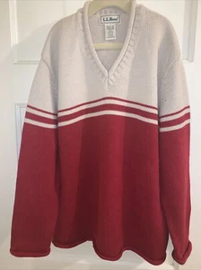 L.L. BEAN KIDS SWEATER 100% COTTON SIZE SMALL VINTAGE - Picture 1 of 3