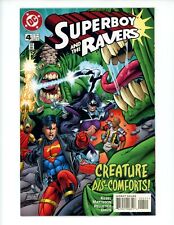 Superboy and the Ravers #4 Comic Book 1996 VF+ Karl Kesel Paul Pelletier DC