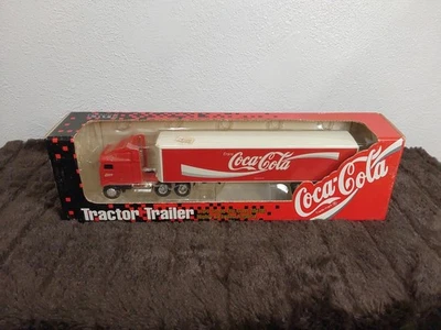 Vintage 1994 ERTL 1/64 Coca-Cola Coke Cabover Kenworth Semi Tractor Trailer NEW - Image 1 of 4