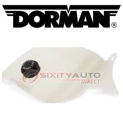 Dorman Front Engine Coolant Reservoir for 1991-1992 Cadillac Fleetwood 4.9L db Foto 1 de 4