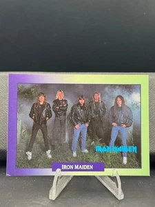 1991 Brockum Rockcards - Iron Maiden, #180 - Iron Maiden - Picture 1 of 2