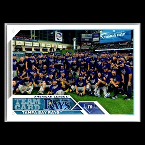 2023 Topps Series 2 - #623 Tampa Bay Rays Team Card - Picture 1 of 2