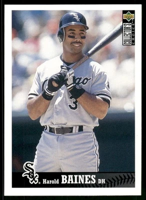Harold Baines 1997 Collector's Choice #75 Near Mint or Better - Image 1 of 2