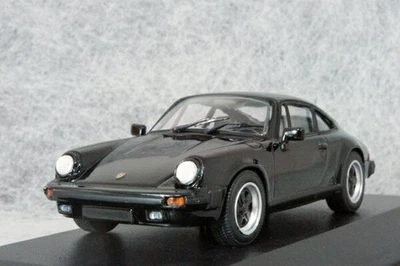 Minichamps 1/43 Porsche 911 (930) SC 1979 nero pressofuso modello Maxichamps - Immagine 1 di 3