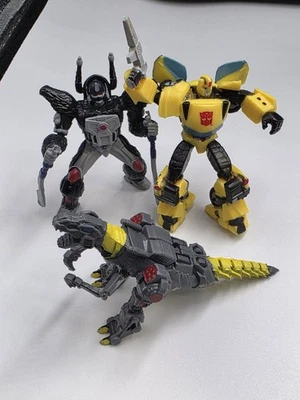 Transformers Hasbro Squeezelings Figurine Set Of 3 - Image 1 of 4