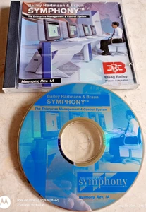 BAILEY HARTMANN & BRAUN SYMPHONY HARMONY REV 1A PC ROM DISC ELSAG - Picture 1 of 2