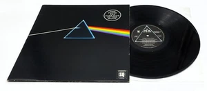 Pink Floyd Dark Side Of The Moon Vinyl LP Record Quad OZ 1st Press + 2 x Posters - Picture 1 of 8