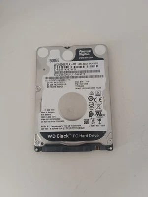 Western Digital WD5000LPLX-08ZNTT0 Hard Disk 2,5″, 500 GB, 7200 rpm - Immagine 1 di 2