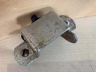 Wm F Ludwig WFL Push-Button Floor Tom Leg Mount Holder Bracket Part 40s 50s Vtg - Image 1 of 4