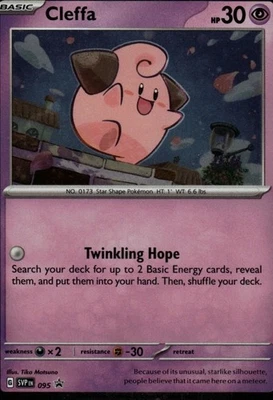 Cleffa - Holo Promo SV: Scarlet & Violet Promo Cards 095 NM - Image 1 of 2