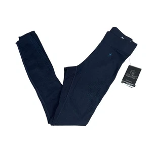 Smartwool Leggings Womens XS Deep Navy Intraknit Merino 200 Base Layer Wool - Picture 1 of 17