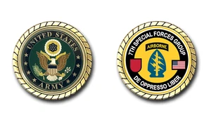 7th Special Forces Group US Army Challenge Coin Officially Licensed - Picture 1 of 5