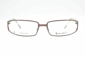 Brendel 908706 Titanium Brown Oval Glasses Frame Eyeglasses New - Picture 1 of 6