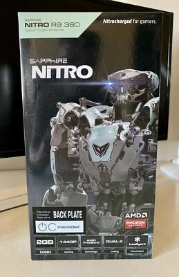 Scheda Video Sapphire Nitro Radeon R9 380 2GB - AMD Video Card - Immagine 1 di 4
