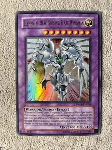 Yugioh Elemental Hero Shining Flare Wingman DR04-EN096 Ultra Rare LP - Picture 1 of 2