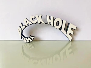 The Black Hole 1979 Logo Sci-fi Adventure Scientist Kate McCrae USS Cygnus TBH - Foto 1 di 4