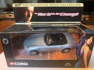 James Bond Corgi 1:36 BMW Z8 WORLD IS NOT ENOUGH #05001 2001 new - Picture 1 of 5