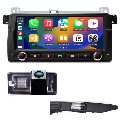 GPS Radio Car Stereo+Rear View Camera For BMW 316Ci318Ci320Cd 320Ci323Ci325Ci 328Ci - Image 1 of 4